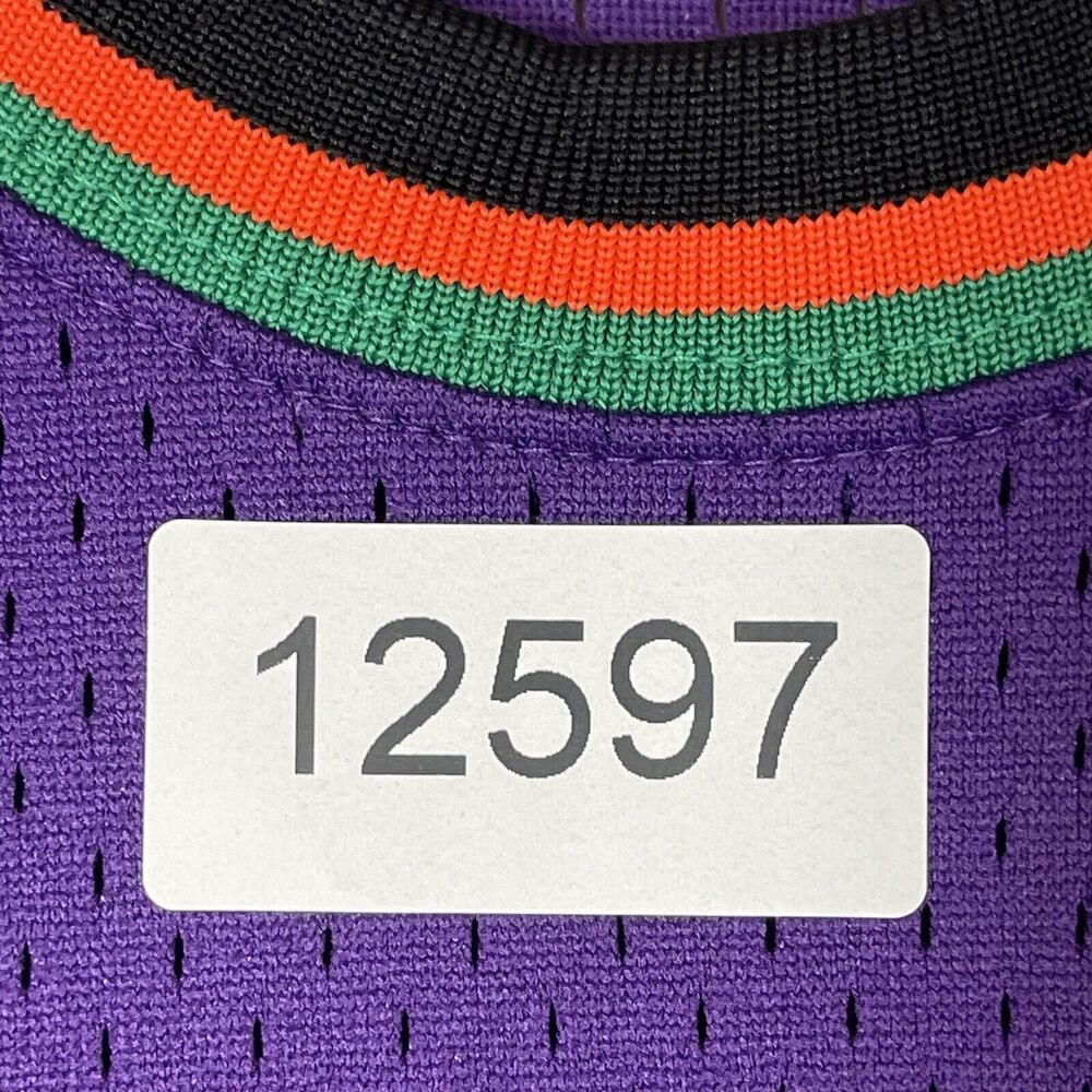 Mitchell&Ness NBA All‎ Stars Basketball Jersey Purple Hardway 1 February 1995 - Picture 13 of 13